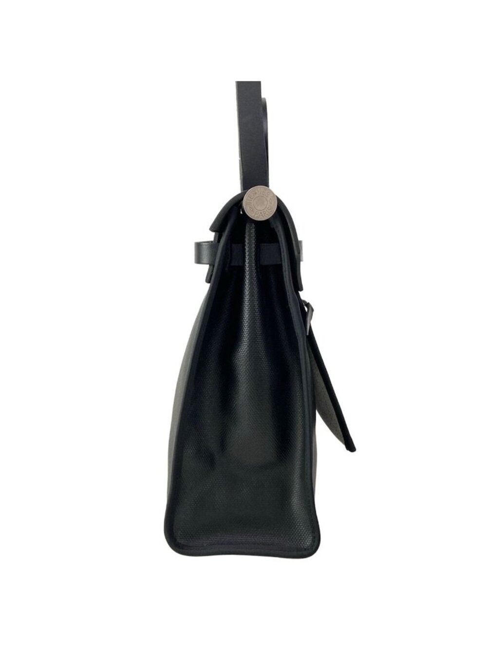 Hermes Handbag Herbag Zip PM Black Silver - Picture 4 of 15